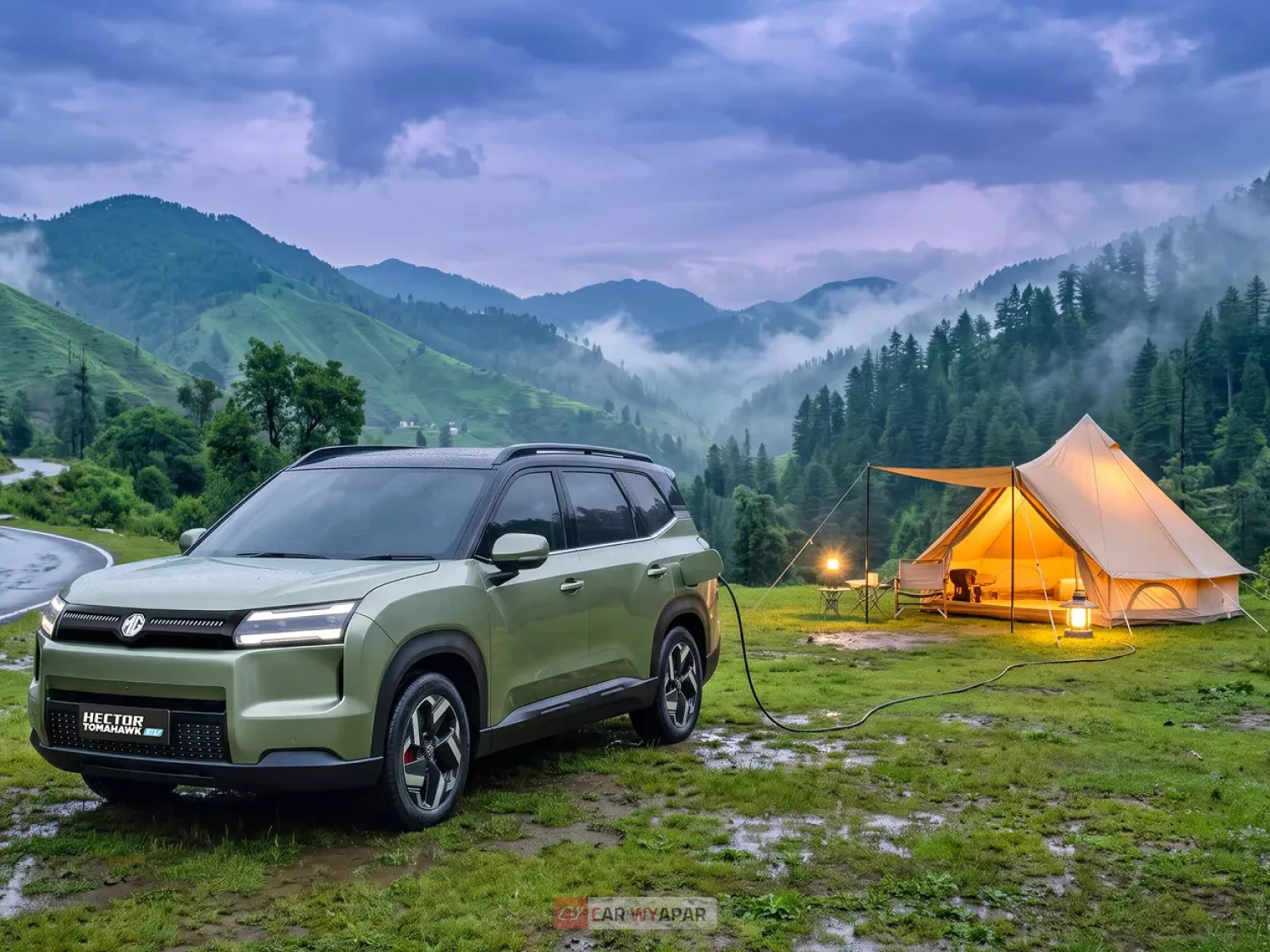 MG Hector Tomahawk EV